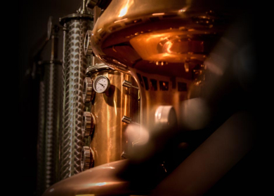 Every Precious Drop Distilled at the Shed Distillery by Head Distiller, Brian Taft
